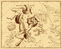 la constellation de Hercule