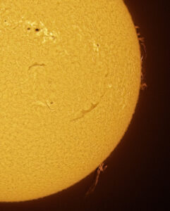 Capture solaire du 18 juin