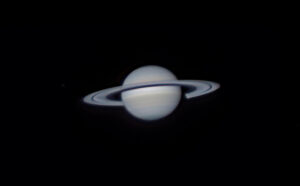 Saturne le 24 juillet vers 5h du matin
